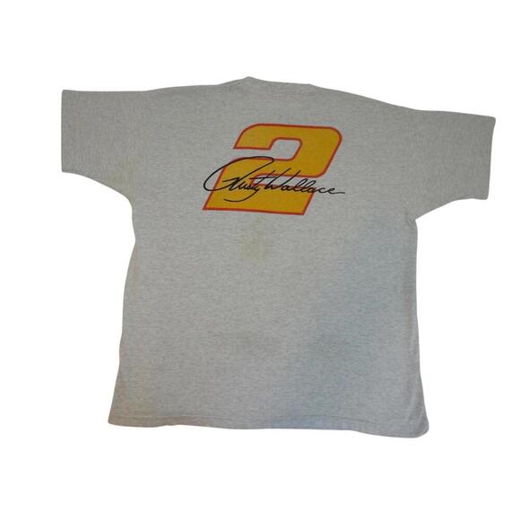 Vintage Rusty Wallace Racing T-Shirt - Picture 2 of 2